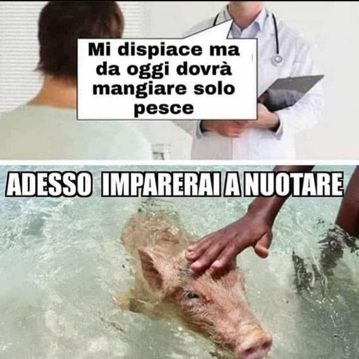 Vie' qua per porco