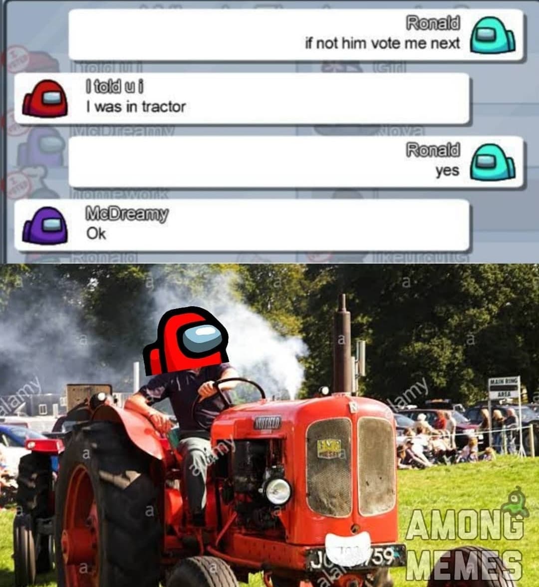 I was in tractor 