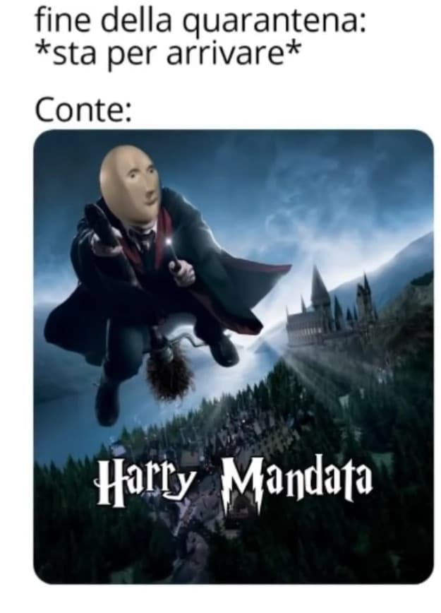 Stanno andando un sacco sti meme su harry potter?