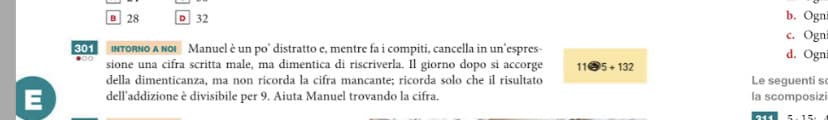 oddio ho rotto le palle ne sono consapevole però come fa un numero divisibile per nove ad essere più grande di 90