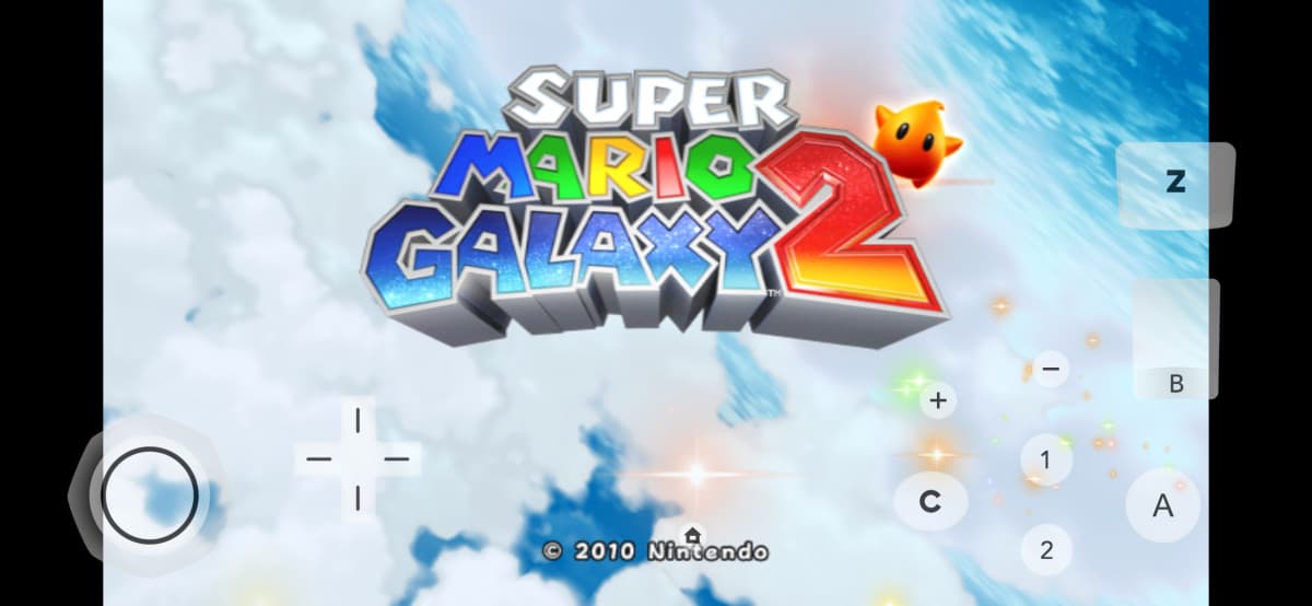 Super Mario Galaxy 2 sul telefono yeee