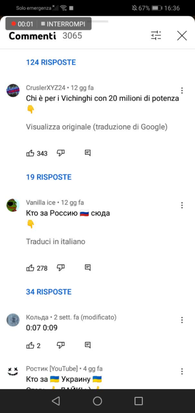 Io non capisco perché abbia cambiato la bandiera Russa con quella italiana facendo la traduzione, non ha senso?