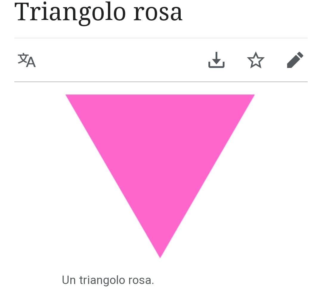 Raga, un triangolo rosa.