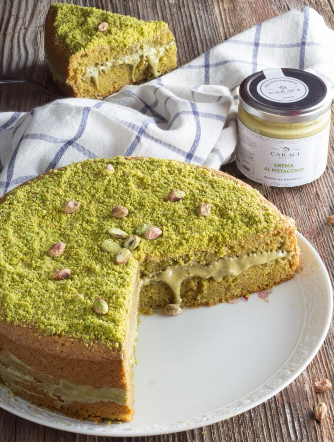 Torta al pistacchio ?❤️ (foto ovviamente presa da internet)