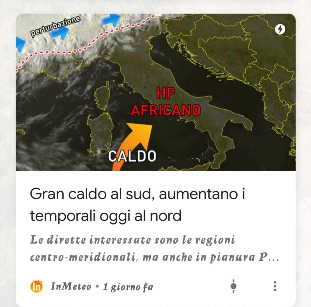 Non ce la faccio più con tutto sto caldo voglio trasferirmi al nord beati loro che avranno la pioggia ??