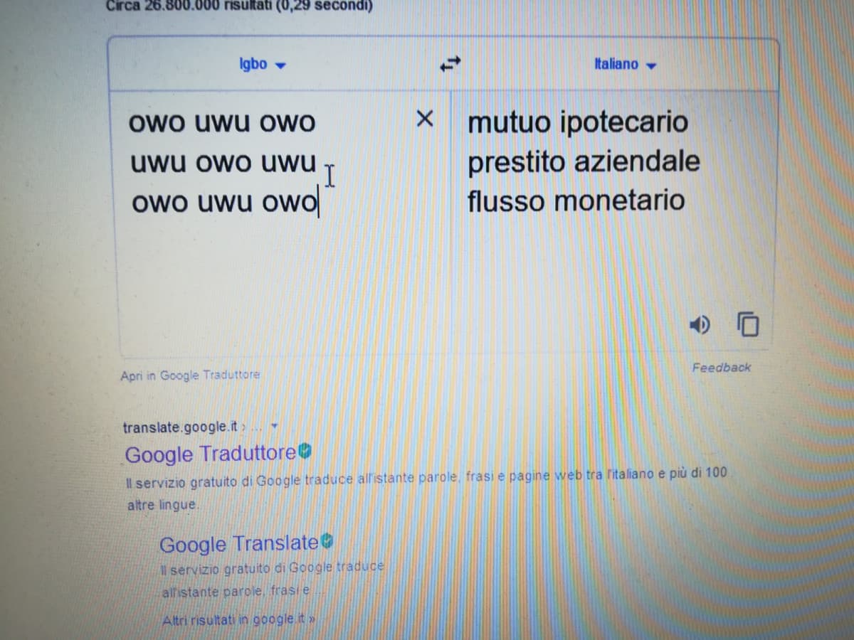 Scusate la qualità