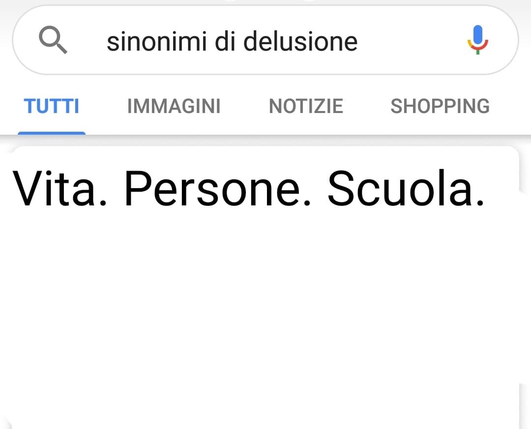 Non ha molto senso però 