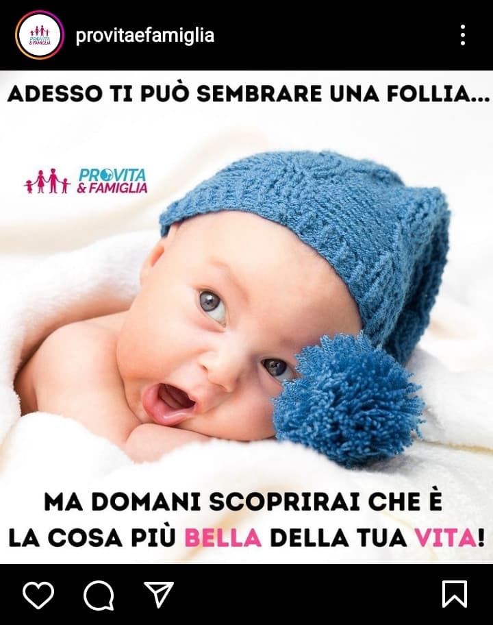 ?? pensate che incubo fare un figlio. Non puoi più fare un cazzo per te per mancanza di tempo e soldi, ma devi pensare a sto stronzo per 20 anni o più ??. 