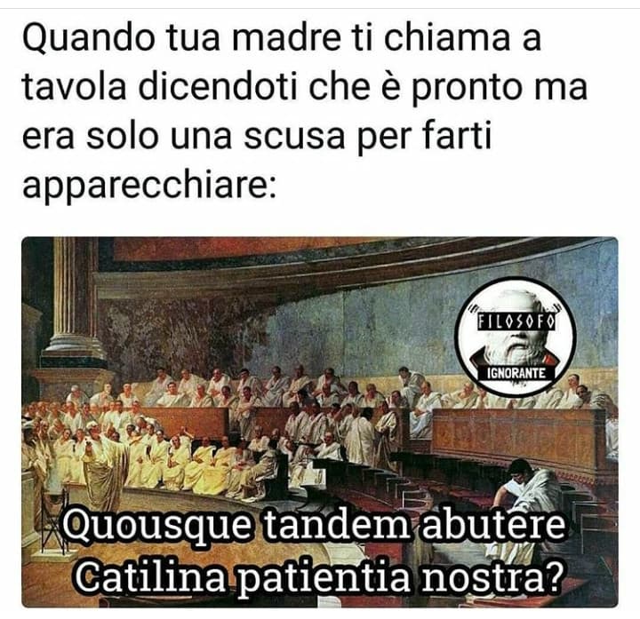 La cosa triste è che ci rido da mezz'ora.