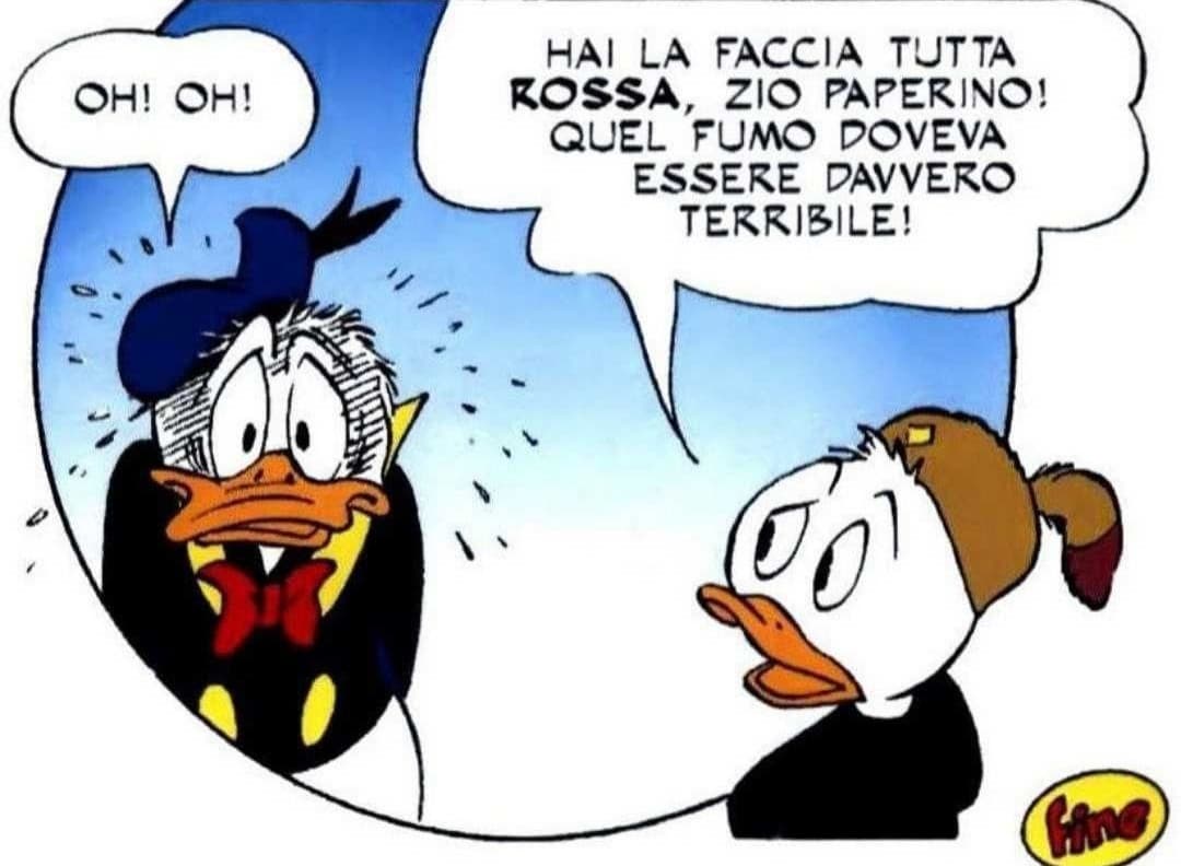 Si. È davvero una pagina originale di topolino, non è stata ritoccata