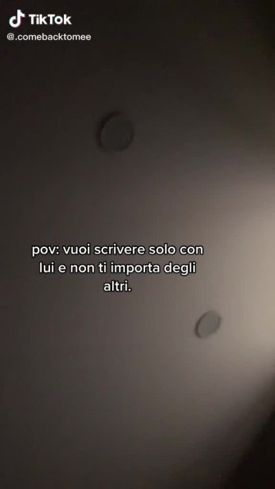 pov sono completamente io 