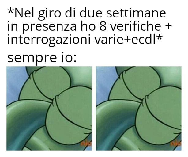 La mia vita passa dal non fare nulla al non fare niente anche se ho molti interessi:'(