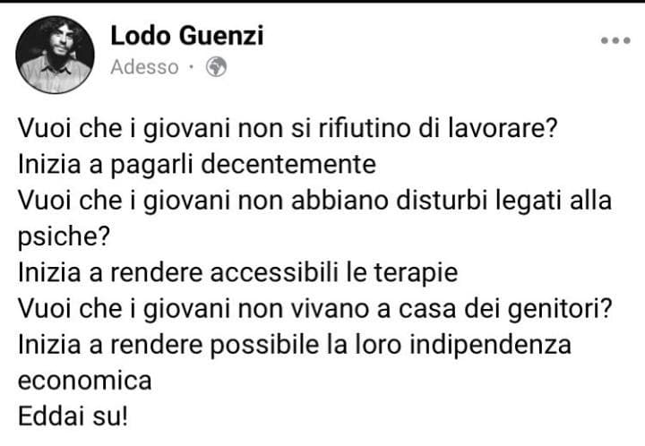 Eh no, troppo facile... si rischierebbe addirittura di avere un paese migliore... ma non esageriamo va