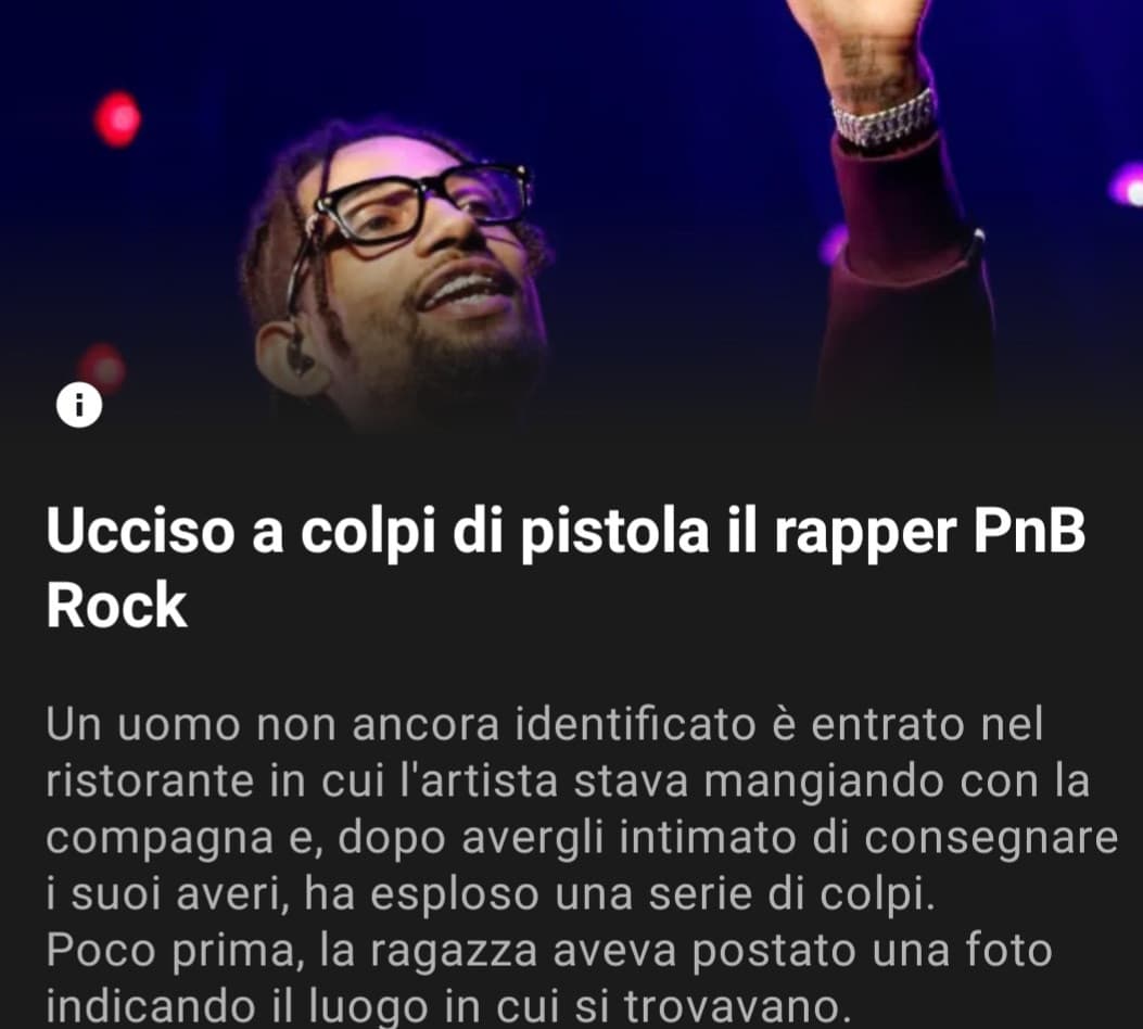 Essere un rapper che viene ascoltato da me deve portare molta sfiga,stanno morendo tutti quanti. Ma che cazzo. Rip