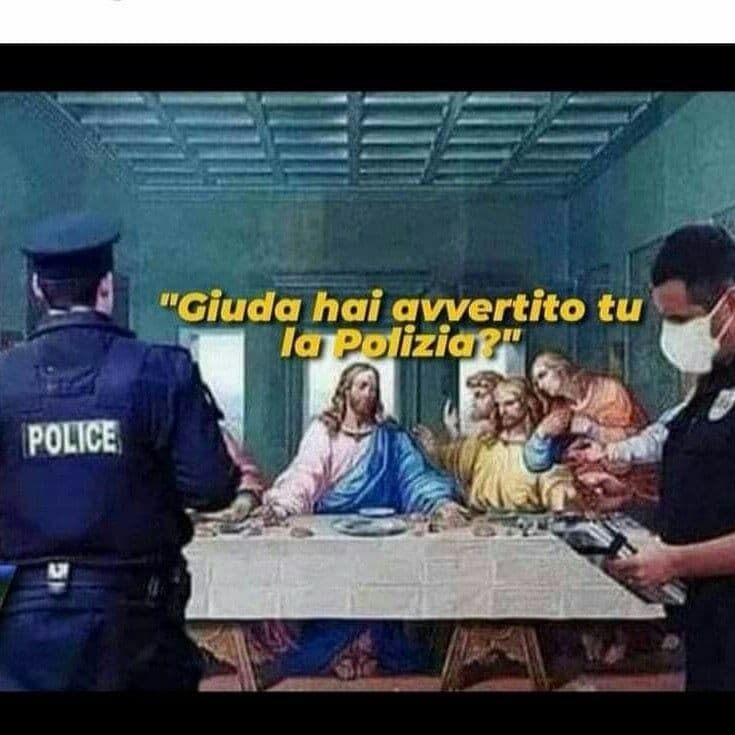 Gesù ma che ca?️?️o fai gli assembramenti 