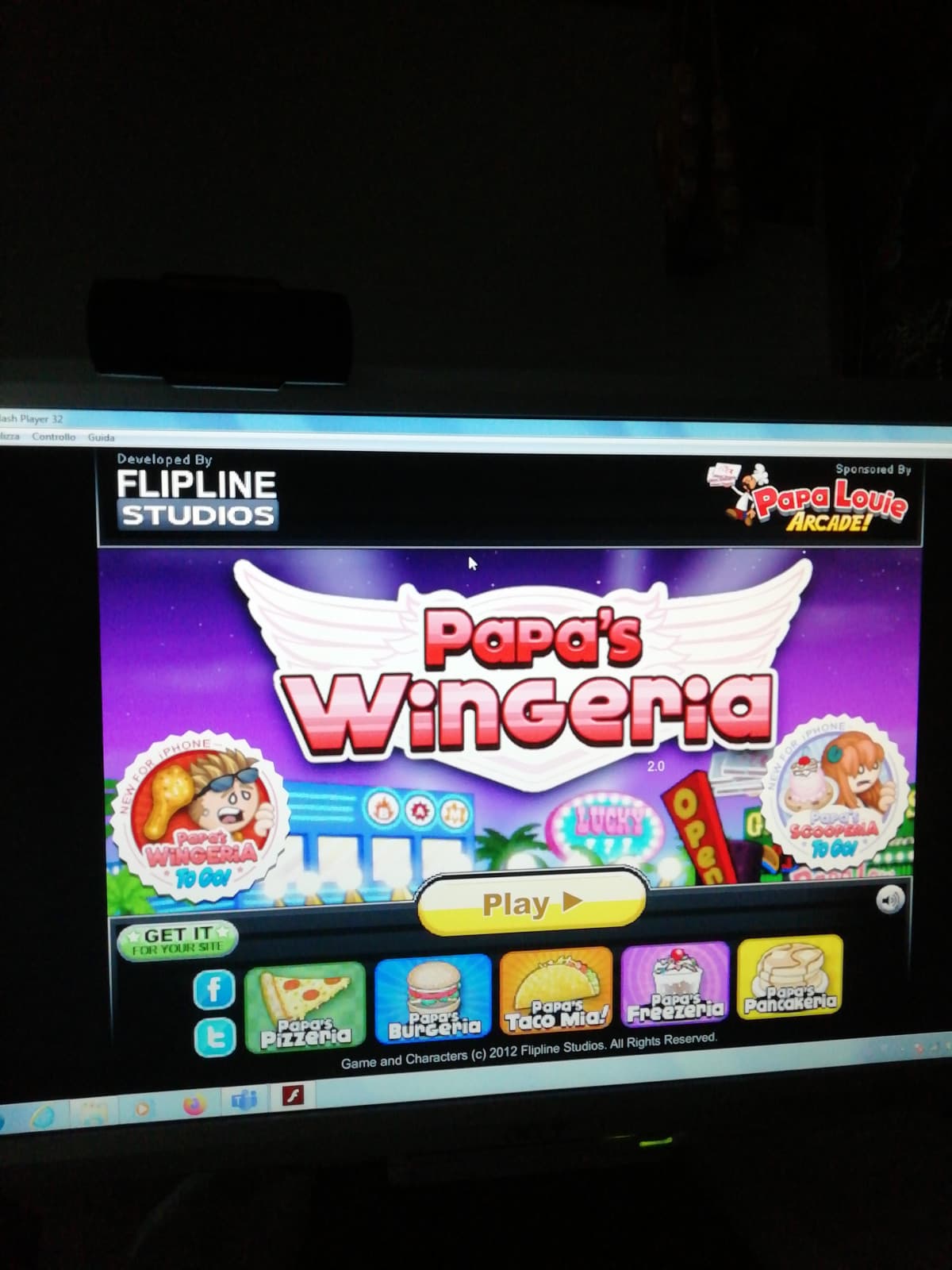 In quanti giocavano ai giochi papa's? 