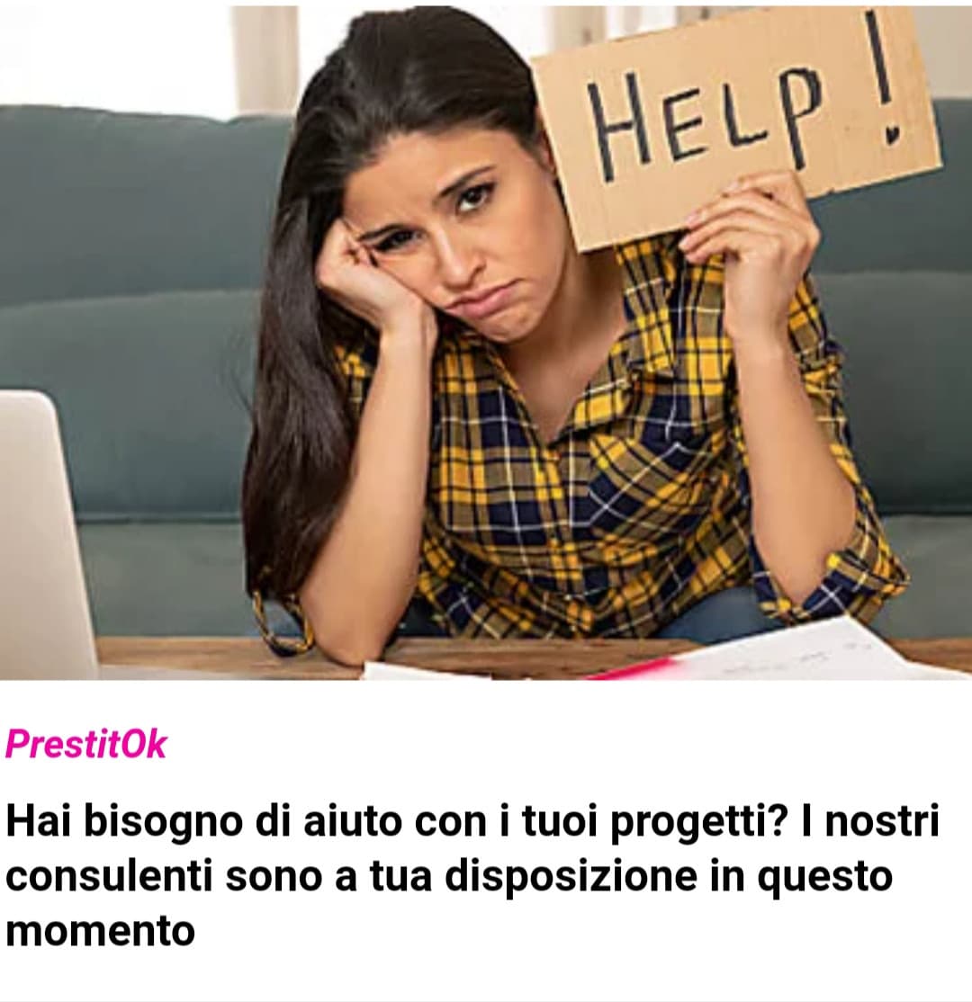 Seconda parte su un'altro sito ?