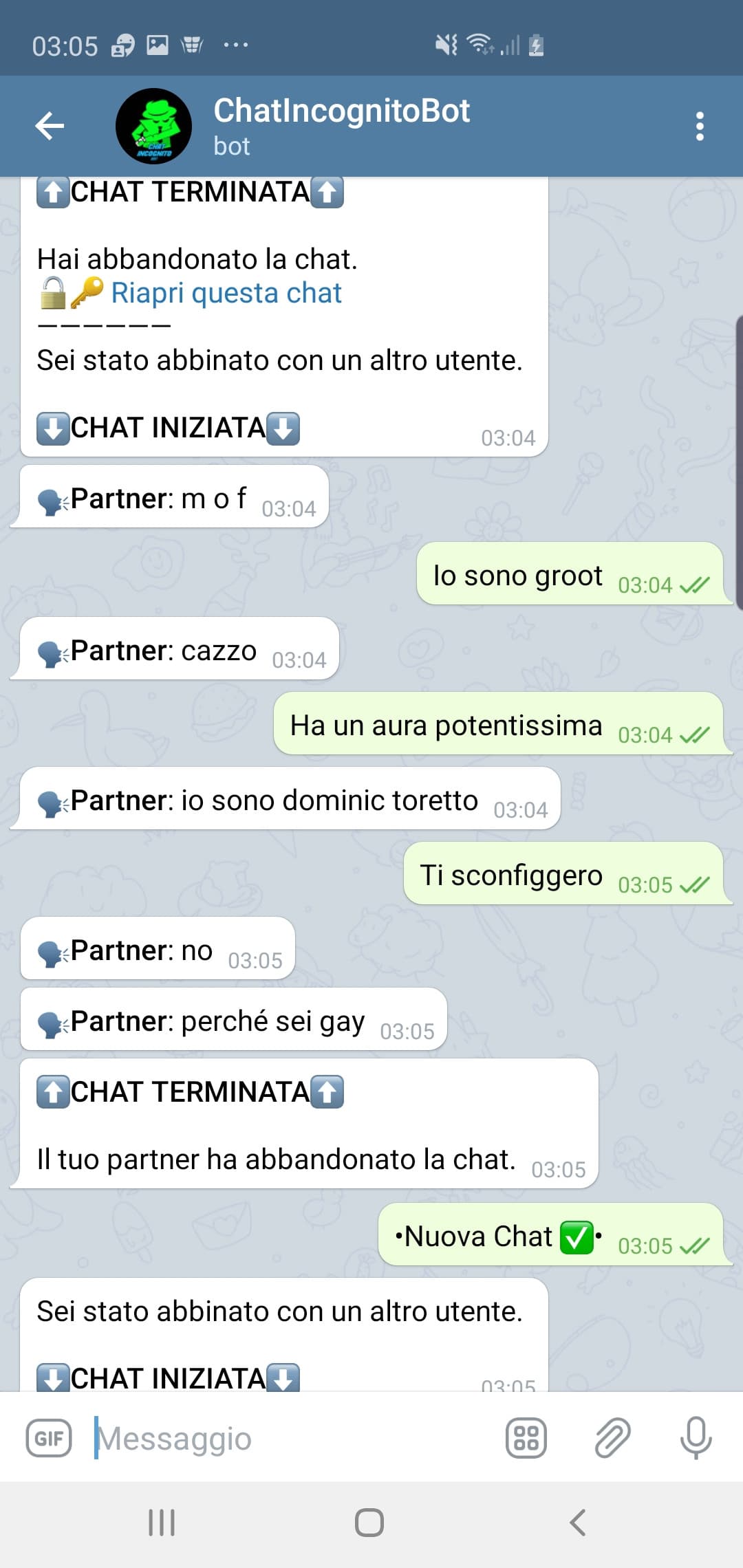 Che conversazioni avvincenti