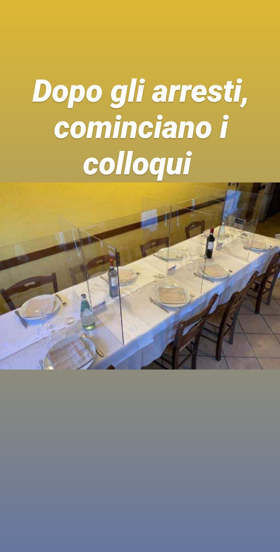 Io così al ristorante non ci vado più ?