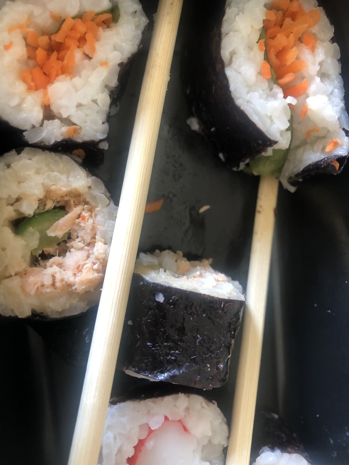 I miei amici mangiano sushi ed io non posso 