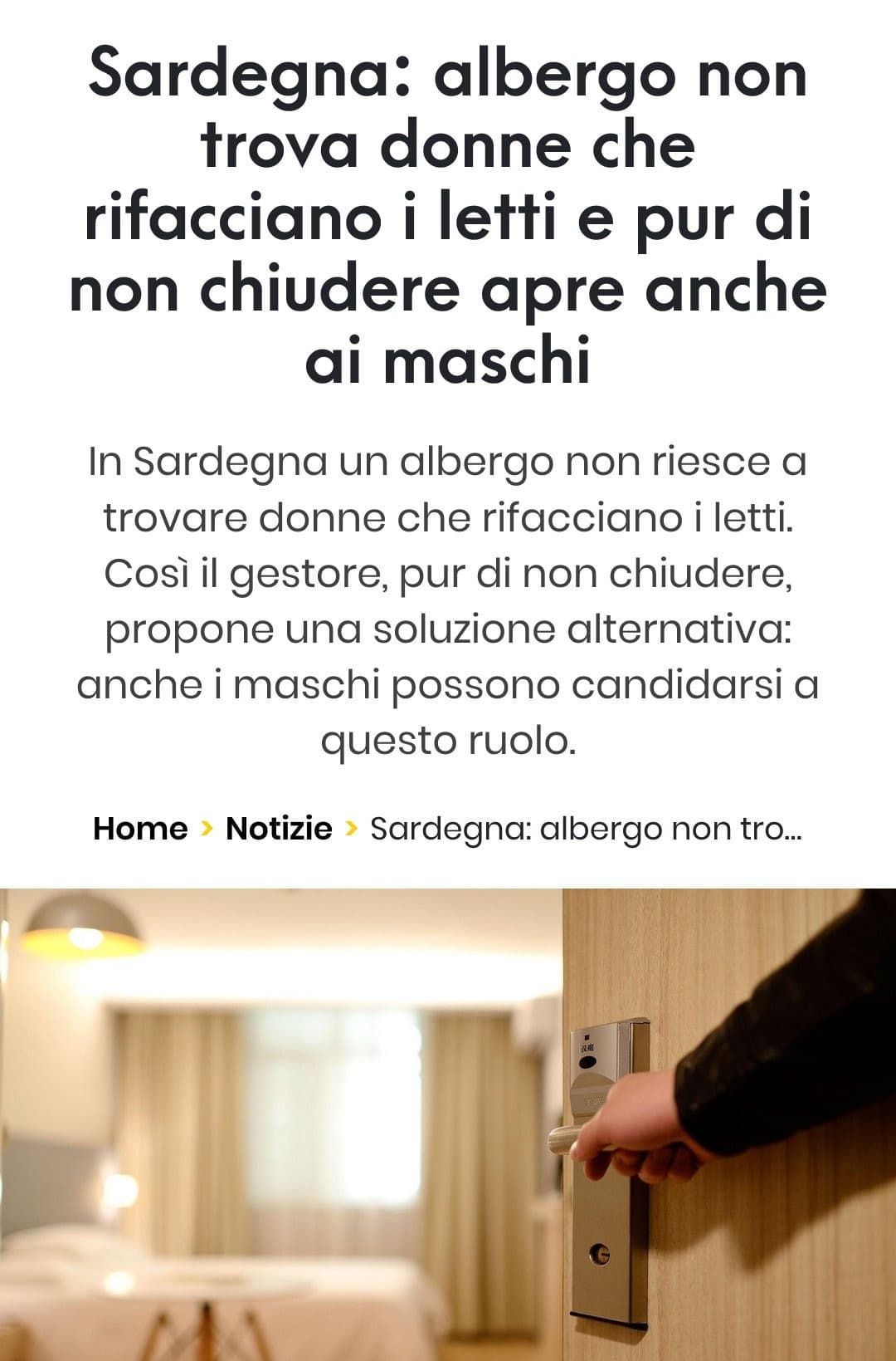 In Sardegna io non esisto