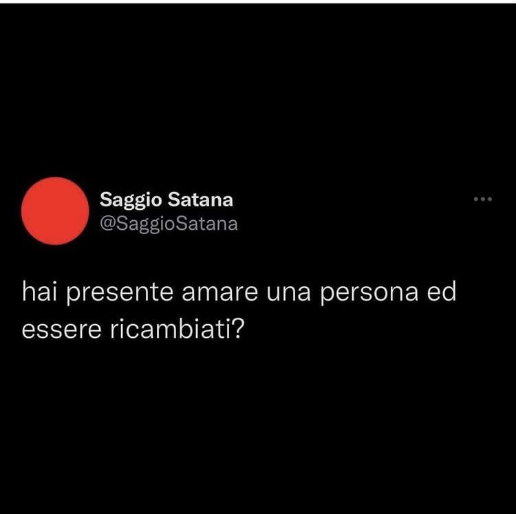 Ecco, io non più 