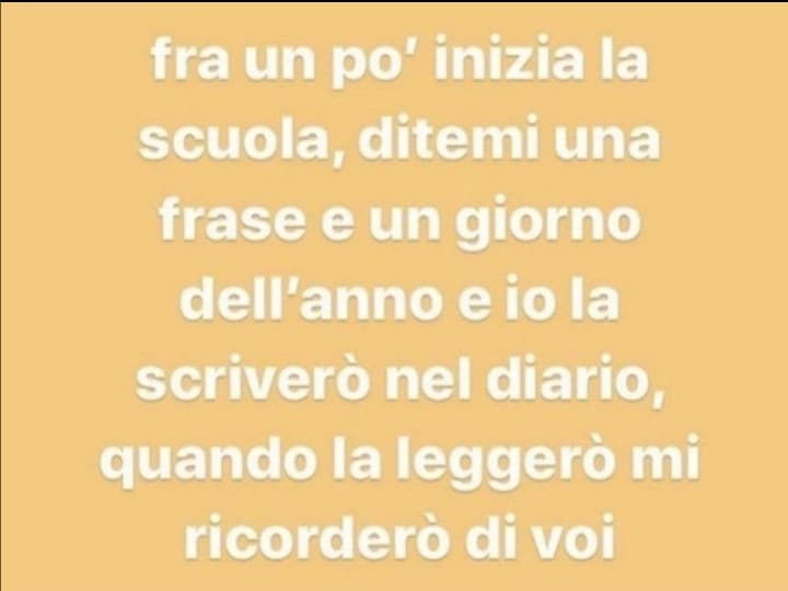 Anche a me please ?