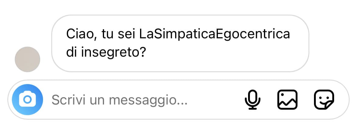 Io veramente non ho idea di quale utente abbia dato il mio ig. Ho ansia cazzo