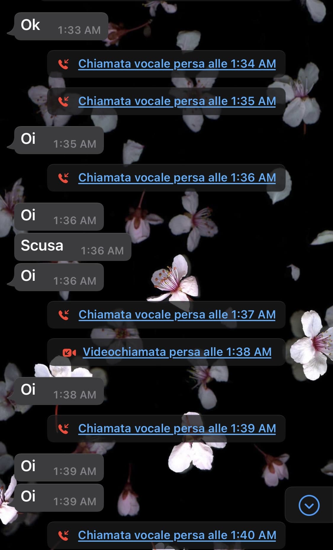 Oggi sono andata a dormire presto (cosa che non capita mai). E niente sto tizio mi ha svegliata. Boh io alle volte mi chiedo come certe persone ragionino