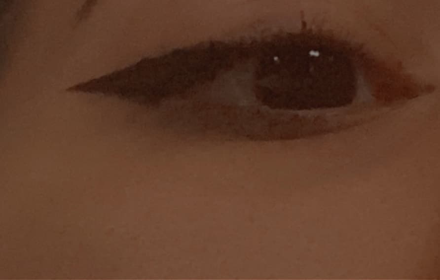 amo il modo in cui mi faccio l’eyeliner.