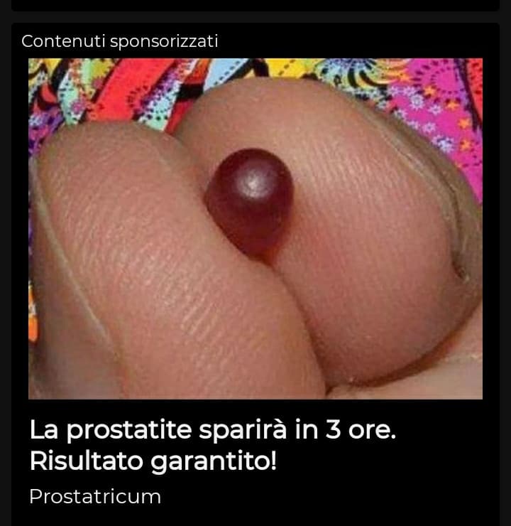 L'ho visto di sfuggita e mi era sembrato un culo con qualcosa dentro ahaha