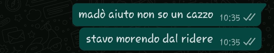 basta vaffanculo mi ha interrogata veramente. non riuscivo manco a parlare perchè mi faceva ridere. giornata di merda 