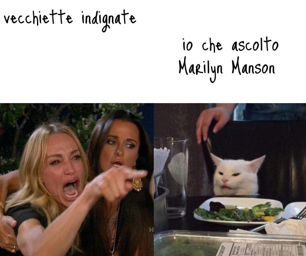 Hhaah no alle vecchiette indignate