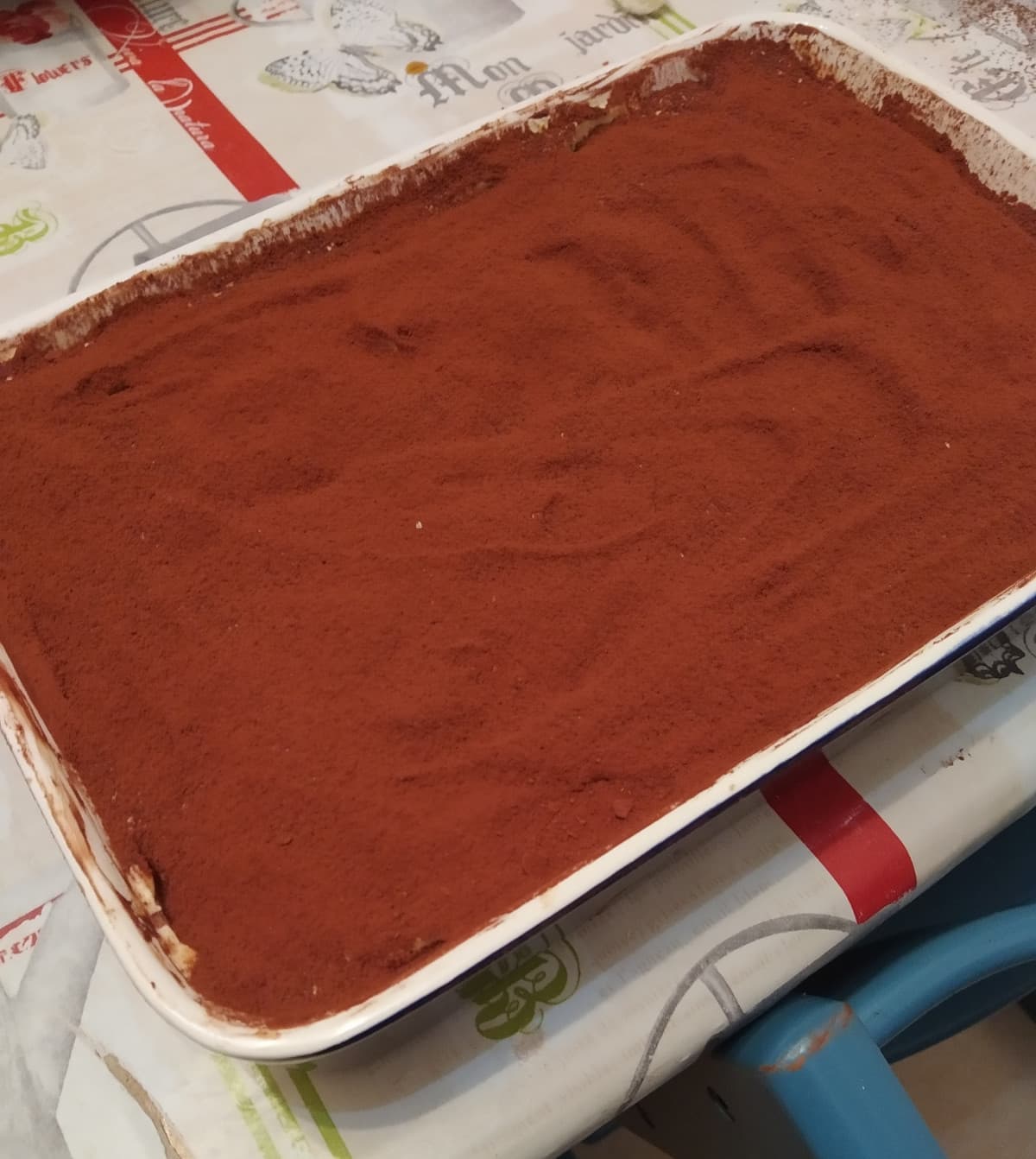 Il mio tiramisù è finalmente finito✌️