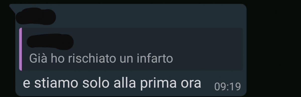 Buongiorno, è il 7 Gennaio ma la nostra prof è già puttana di 4° livello dalla prima ora. 