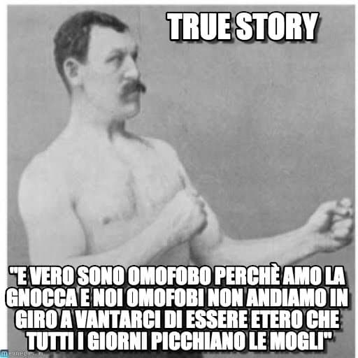 Senza offesa per chi è etero, però in certi casi è propio così, dato che certi individui non hanno ne rispetto per le persone con gusti diversi e ne per le proprie donne, che dovrebbero dar loro, tanta protezione e amore da vendere . 