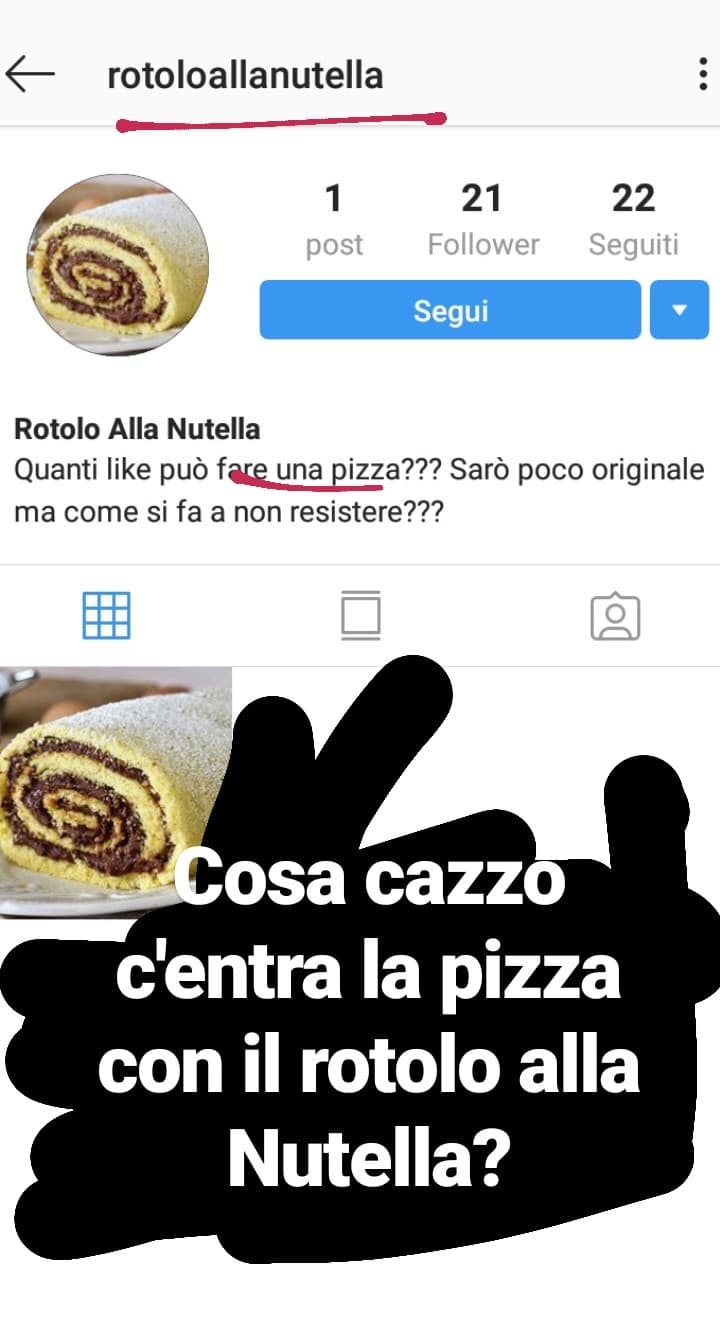 Pizza o rotolo alla Nutella?