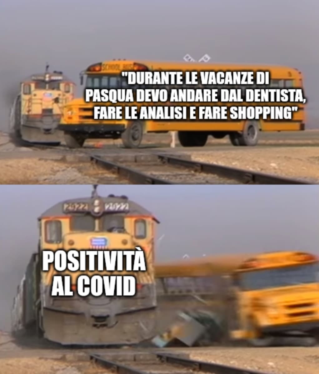 Non so se si è capito ma sto rosicando troppo per questo fatto. Vorrei che quel treno mi prendesse veramente in facc- no dai, facciamo finta di niente??