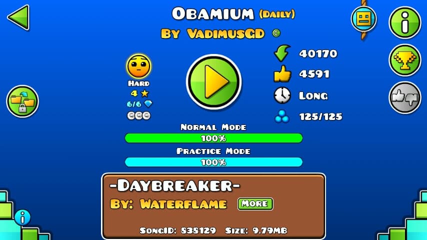 Obamium 100%; By VadimusGD; (Difficoltà: Hard 4?); (Grado: Normal)