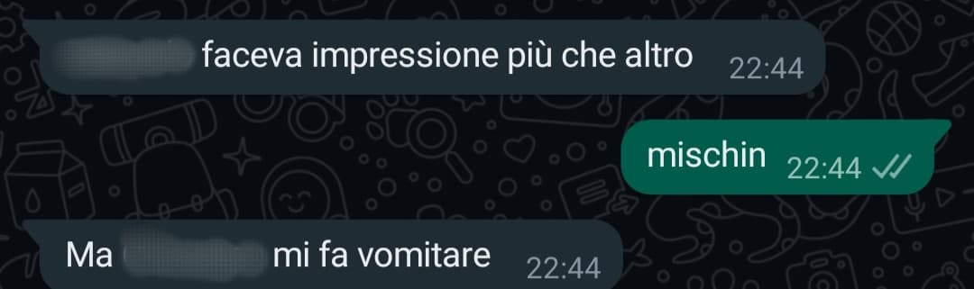 comunque mi ripetono da sempre che ho "il gusto dell'orrido". Ma che ci posso fare se mi piacciono solo visi particolari ?