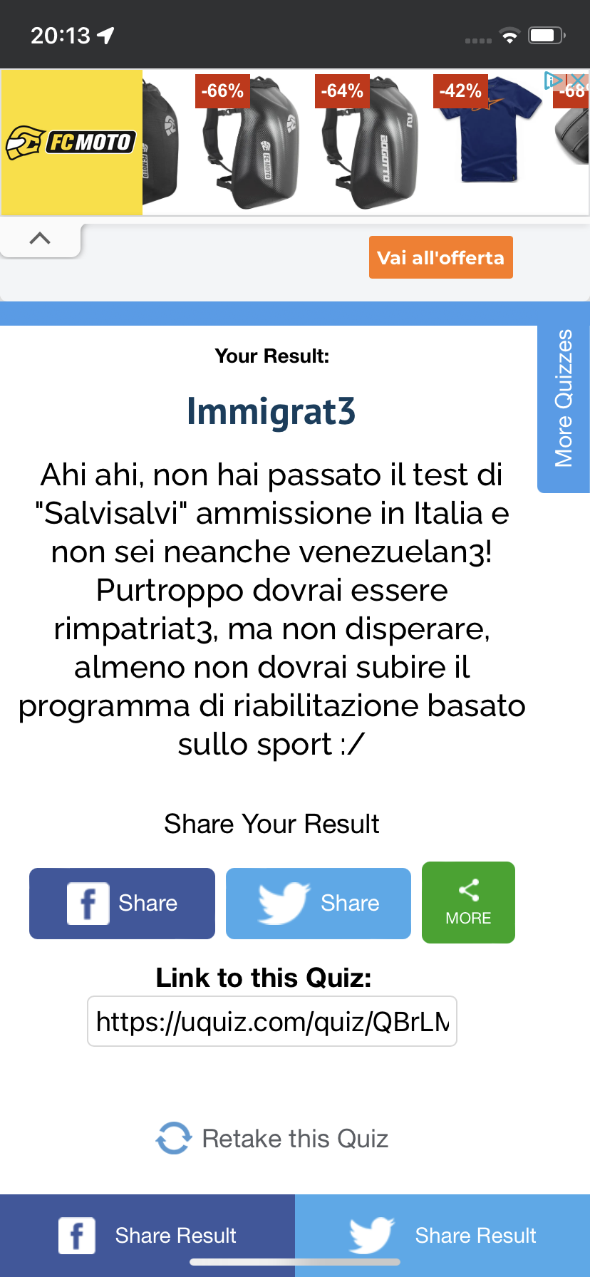 Da oggi sono immigrato 