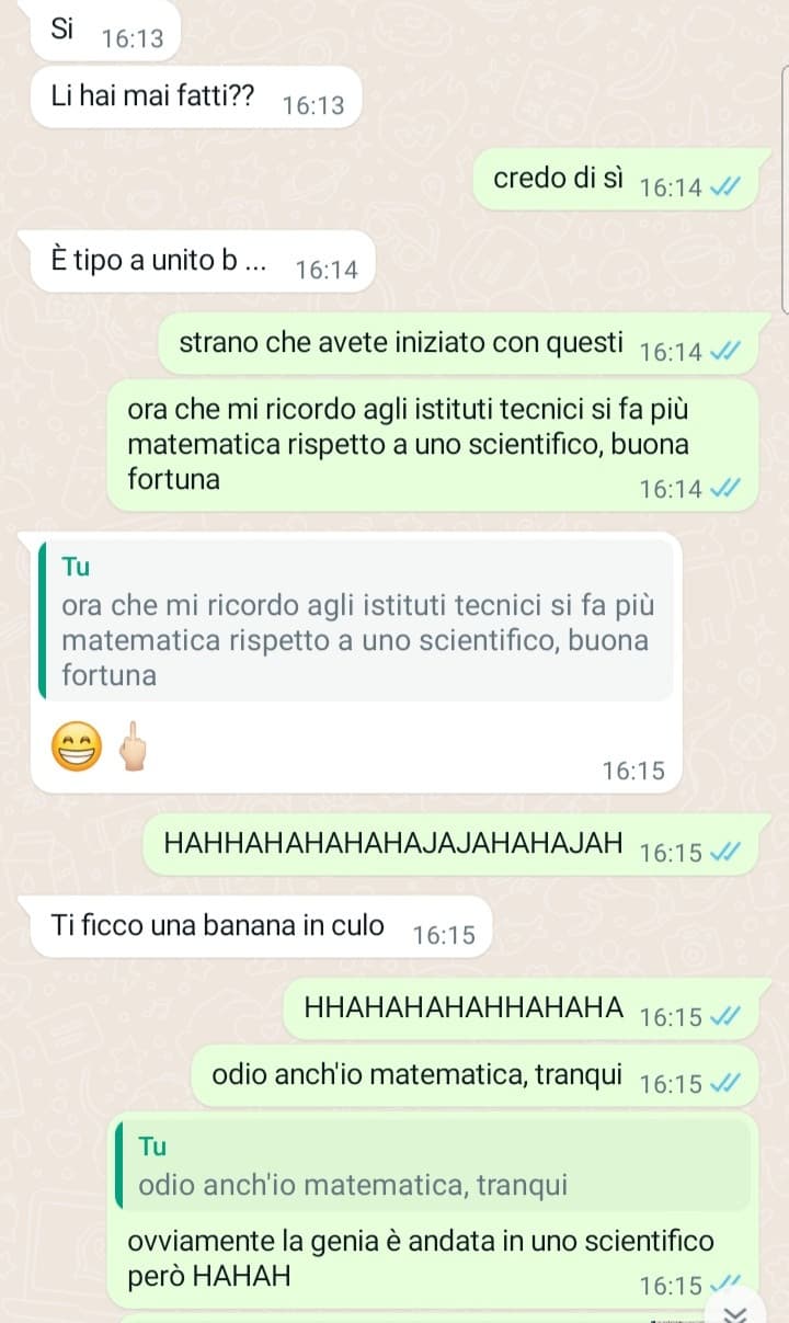 io quando il mio tipo chiede aiuto con matematica: