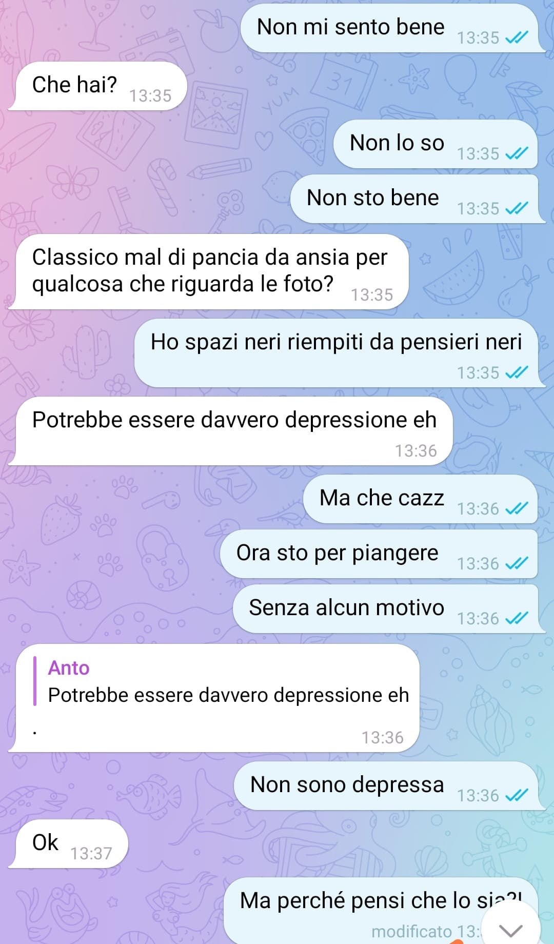 Se avete dubbi, fatevi diagnosticare da lui cose che non richieste ?