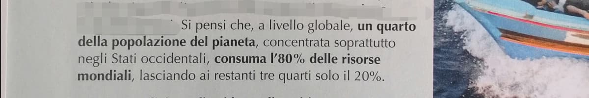 Consideriamoci fortunati