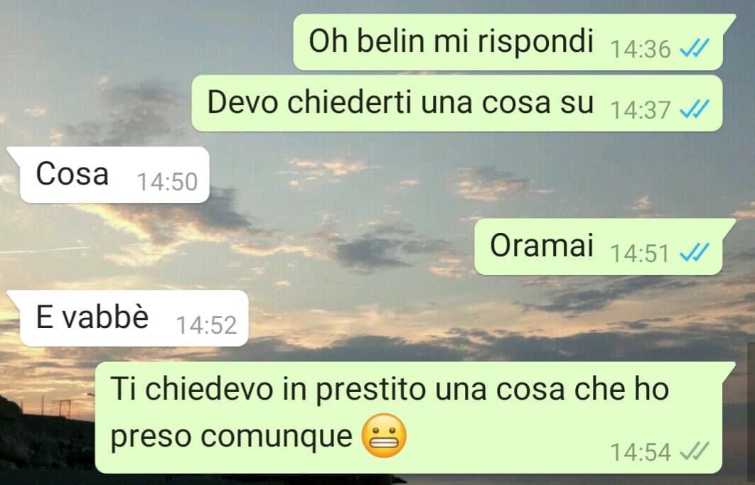 Io e mia sorella. Ops