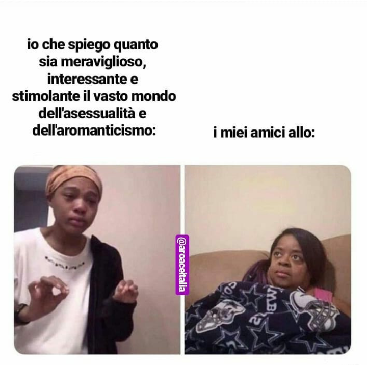 Meme random sull'asessualità