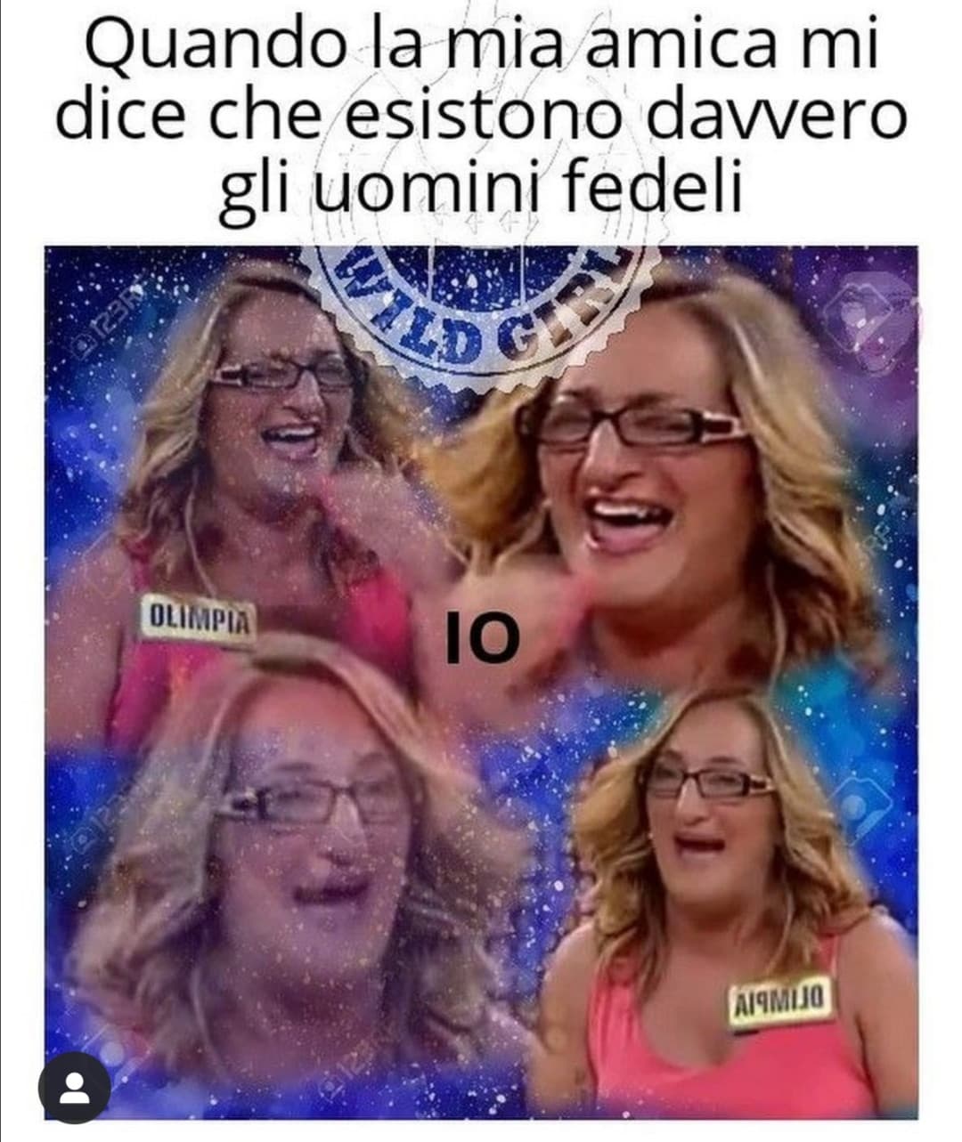 Però che bello quando vi pizzicate se fanno questo tipo di meme al femminile urlando "sessismo" in tutte le salse ?