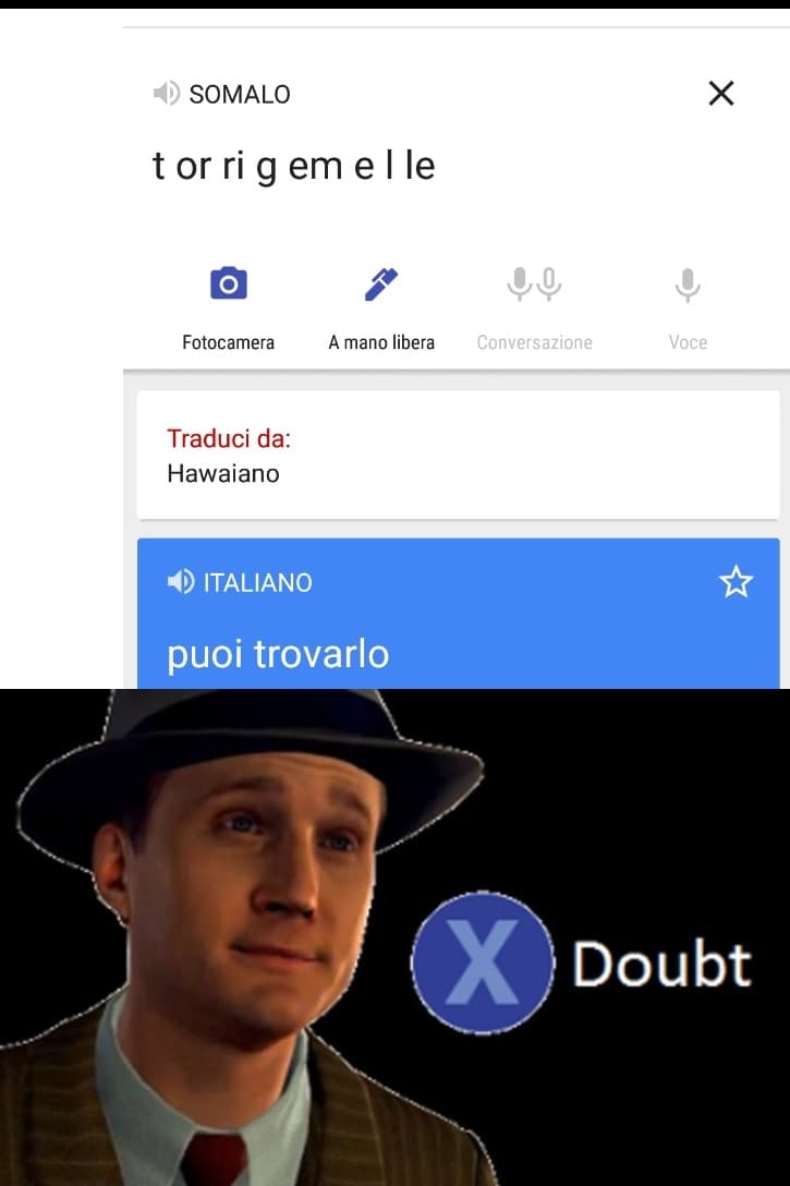 Sono tornato