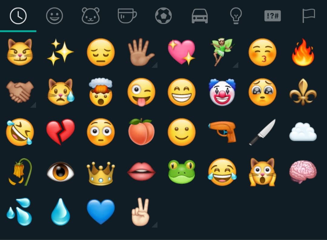 esco anche io le emoji recenti :D