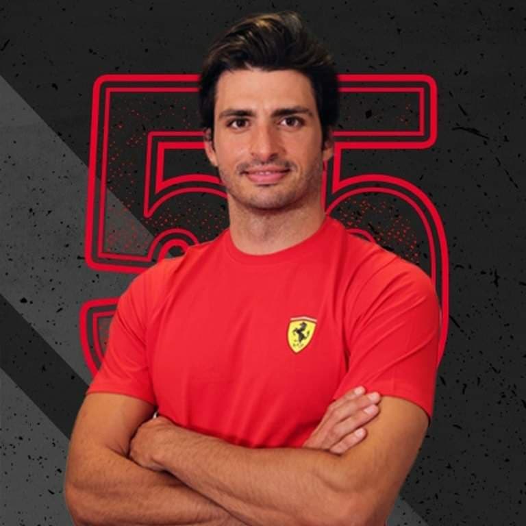  Sainz in Rosso è tipo woah